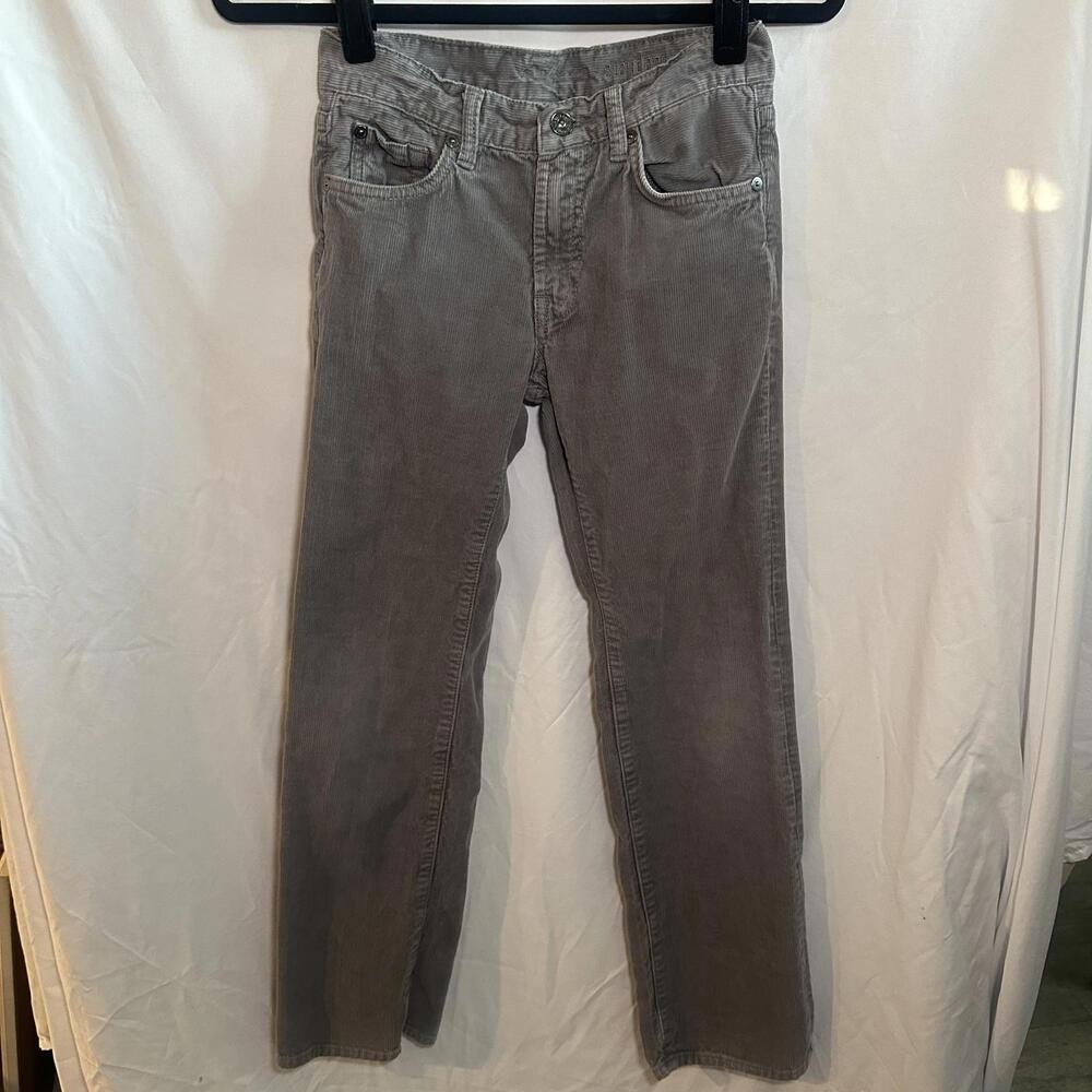 7 For All Mankind Gray Corduroy Pants - Standard Fit BOYS SIZE 10